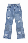 Pantalón Jean palazo colombiano
