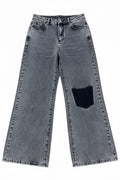Pantalón jean palazo colombiano